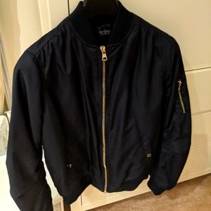 Navy TOPSHOP bomber